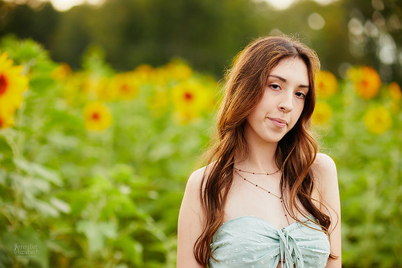 Ella: Senior Session at Maria’s Field of Hope in Avon