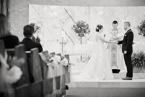 Grace & Gabe: Wedding at Woodside Event Center at St. Michael’s in Broadview Heights