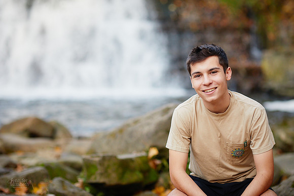 Drew: Senior Session in Chagrin Falls
