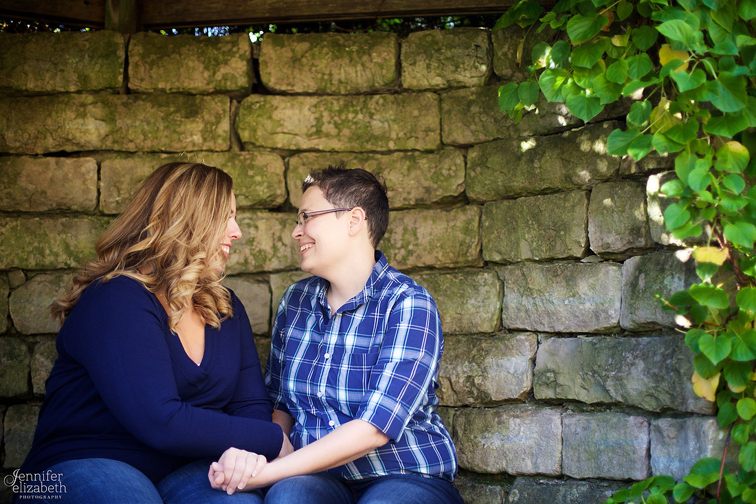 Kim & Aj: Same Sex Engagement Session in Westerville, Ohio