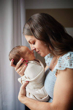Baby Carson: Lifestyle Newborn Session in Parma
