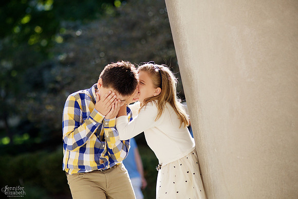 The L Family: Portrait Session at Denison University