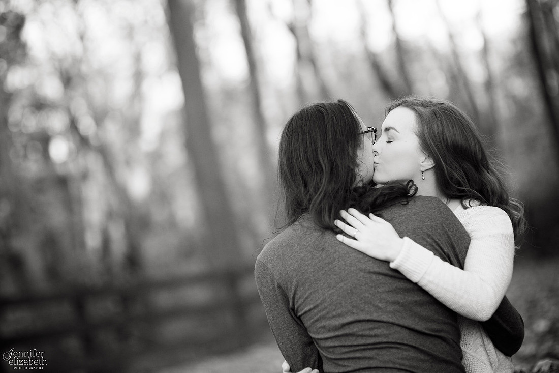 Tess and Adam's Engagement Portrait Session in Olmsted Falls, Cleveland