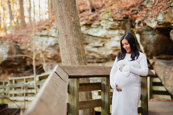 Kate: Maternity and Family Session at Brandywine Falls
