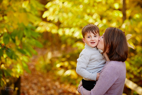The T Family: Portrait Session in Downtown Gates Mills