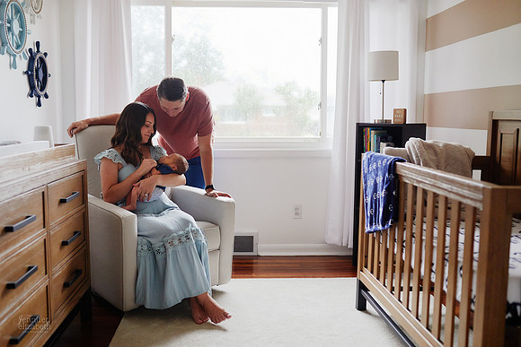 Baby Carson: Lifestyle Newborn Session in Parma