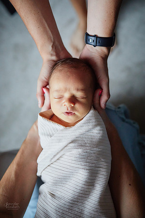 Baby Carson: Lifestyle Newborn Session in Parma