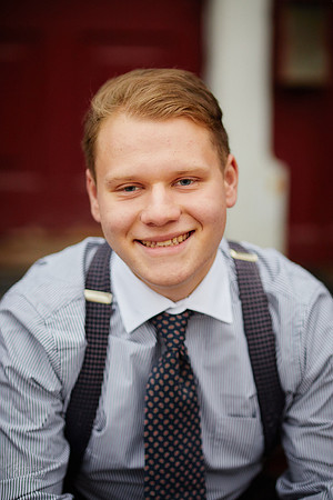 Johnny: Senior Session at Peninsula Depot with the Cuyahoga Valley Scenic Railroad in Peninsula