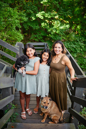 The S Family: Portrait Session in Chagrin Falls