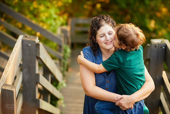 The R/K Family: Portrait Session in Downtown Chagrin Falls