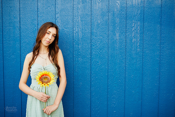 Ella: Senior Session at Maria’s Field of Hope in Avon