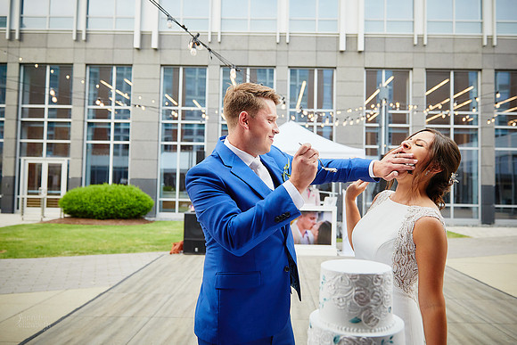 Stephanie & Tom: Wedding at Lago Custom Events at Aloft Cleveland Downtown