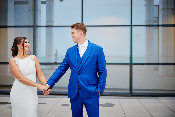 Stephanie & Tom: Wedding at Lago Custom Events at Aloft Cleveland Downtown