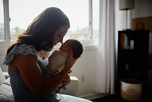 Baby Carson: Lifestyle Newborn Session in Parma