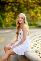 Brynn: Senior Session at the Cultural Gardens in Cleveland