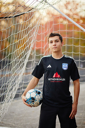 Drew: Senior Session in Chagrin Falls