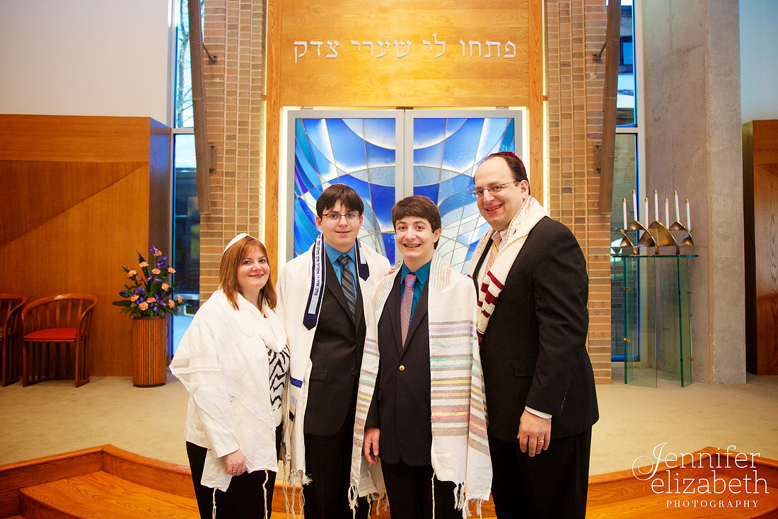 Chad: Columbus Ohio Bar Mitzvah at Congregation Beth Tikvah in Worthington
