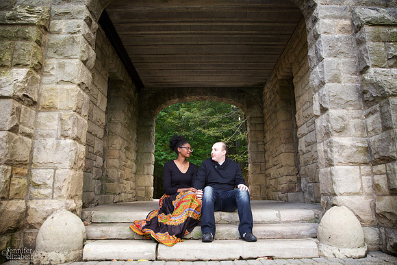 Courtney and Ryan: Squire's Castle Engagement Session