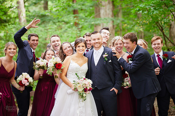 Grace & Gabe: Wedding at Woodside Event Center at St. Michael’s in Broadview Heights