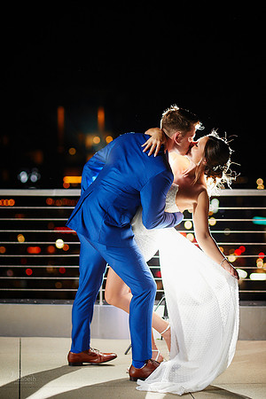 Stephanie & Tom: Wedding at Lago Custom Events at Aloft Cleveland Downtown