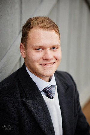 Johnny: Senior Session at Peninsula Depot with the Cuyahoga Valley Scenic Railroad in Peninsula