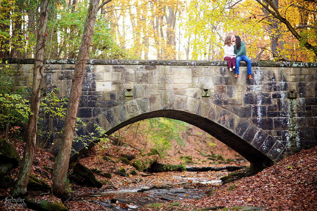 Tess and Adam's Engagement Portrait Session in Olmsted Falls, Cleveland