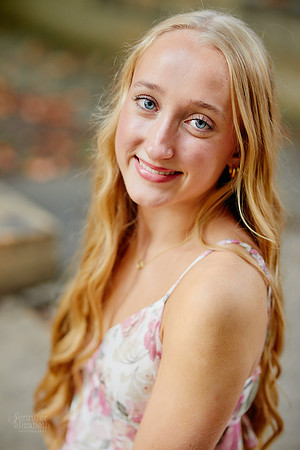 Brynn: Senior Session at the Cultural Gardens in Cleveland