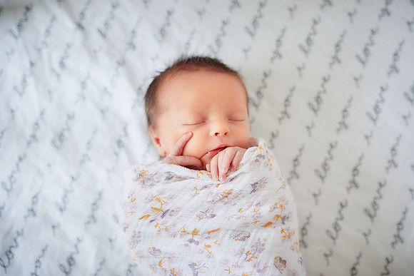 Baby Betty: Lifestyle Newborn Session in North Royalton