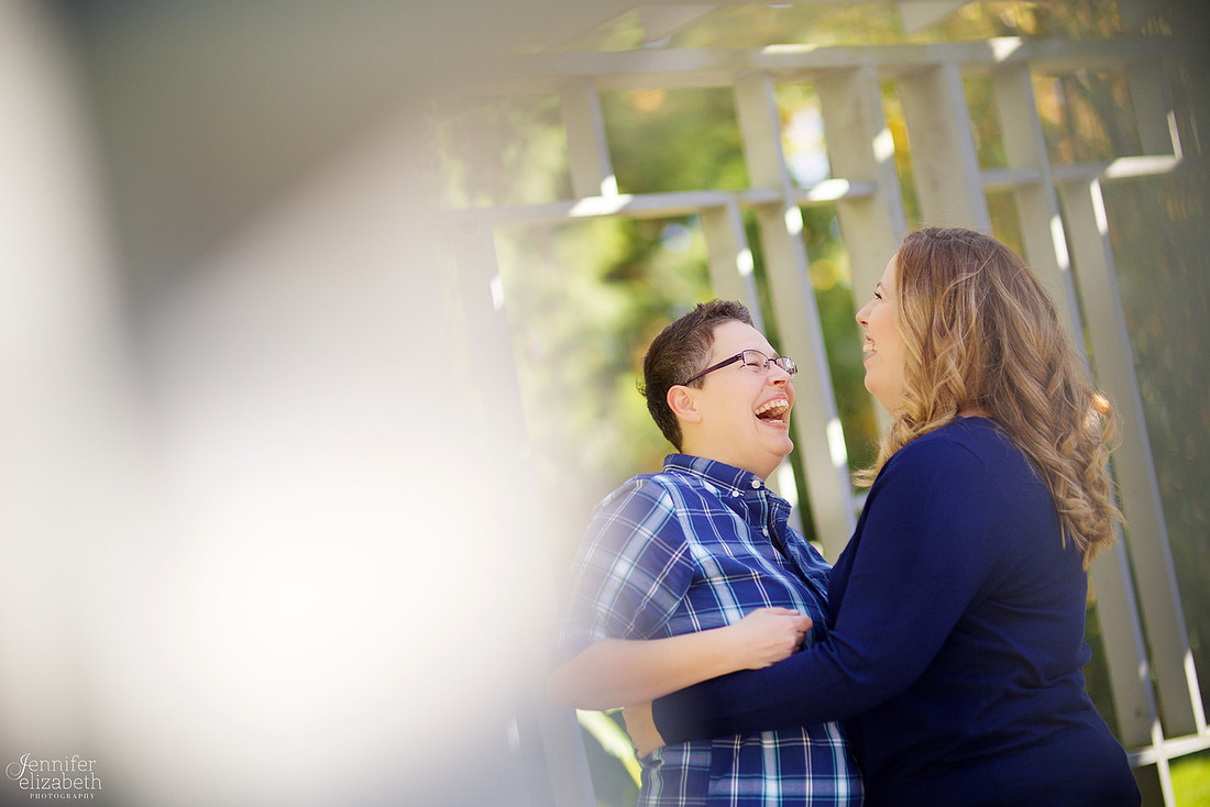 Kim & Aj: Same Sex Engagement Session in Westerville, Ohio