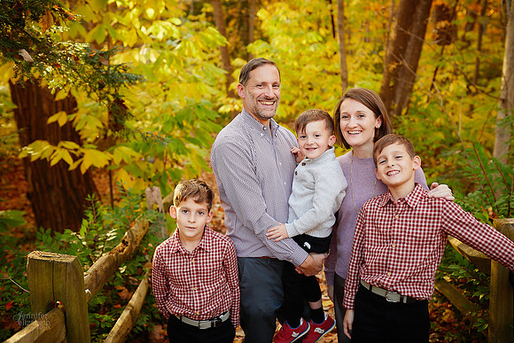 The T Family: Portrait Session in Downtown Gates Mills