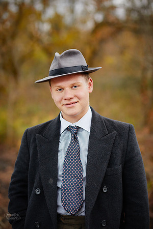 Johnny: Senior Session at Peninsula Depot with the Cuyahoga Valley Scenic Railroad in Peninsula