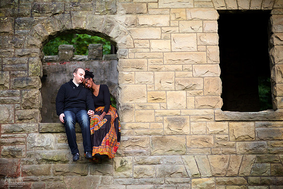 Courtney and Ryan: Squire's Castle Engagement Session