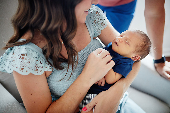 Baby Carson: Lifestyle Newborn Session in Parma