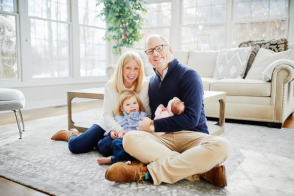 Baby Margeaux: Lifestyle Newborn Session in Chagrin Falls