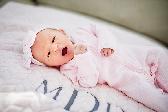 Baby Margeaux: Lifestyle Newborn Session in Chagrin Falls