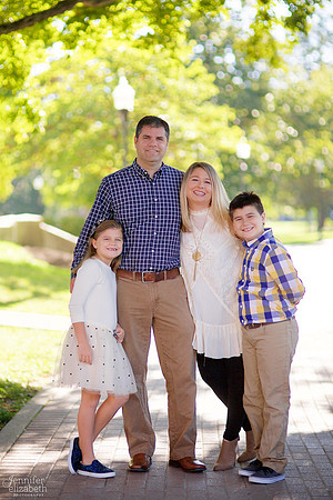 The L Family: Portrait Session at Denison University