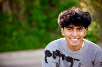 Sahil: Senior Portrait Session in Downtown Hudson and Hudson Springs Park