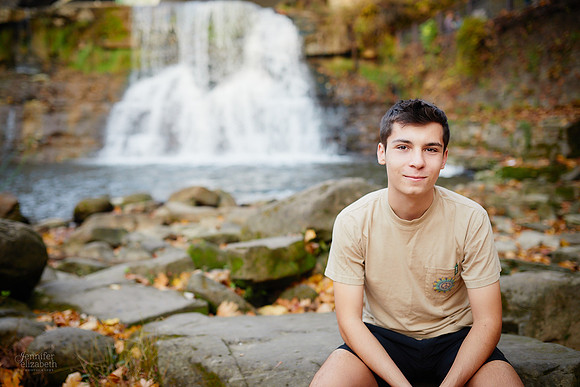 Drew: Senior Session in Chagrin Falls