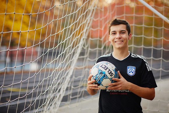 Drew: Senior Session in Chagrin Falls