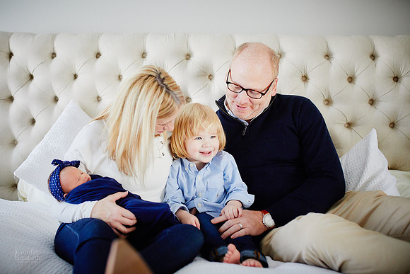Baby Margeaux: Lifestyle Newborn Session in Chagrin Falls