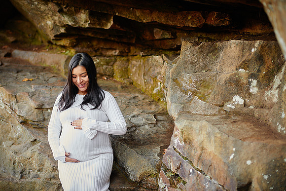 Kate: Maternity and Family Session at Brandywine Falls