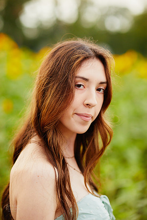Ella: Senior Session at Maria’s Field of Hope in Avon