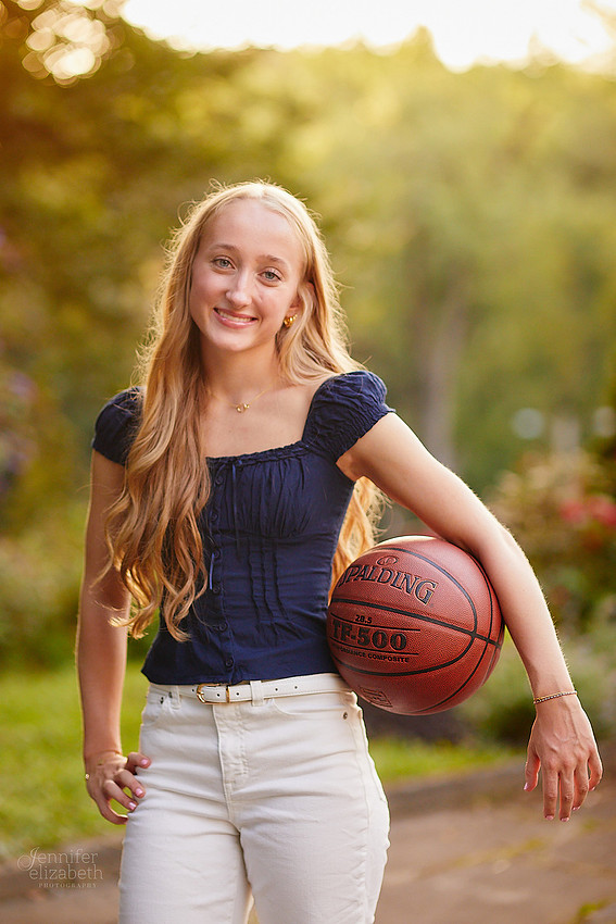 Brynn: Senior Session at the Cultural Gardens in Cleveland