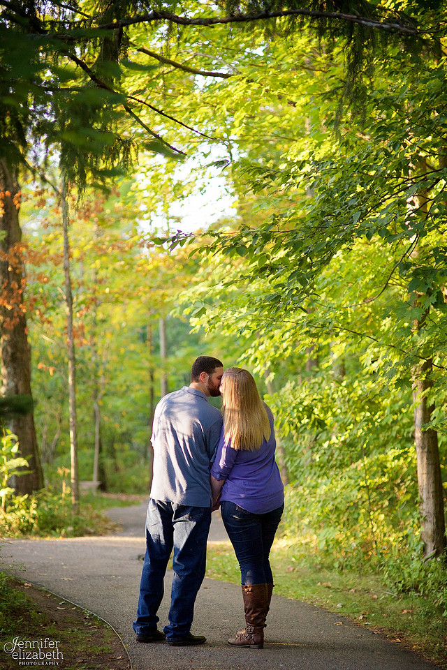 Melissa and Charles: Inniswood Gardens Engagement Session