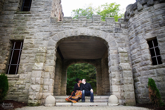 Courtney and Ryan: Squire's Castle Engagement Session