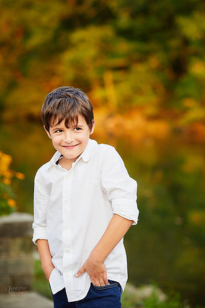 The R/K Family: Portrait Session in Downtown Chagrin Falls
