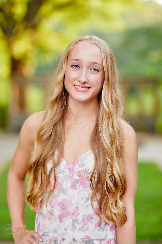 Brynn: Senior Session at the Cultural Gardens in Cleveland