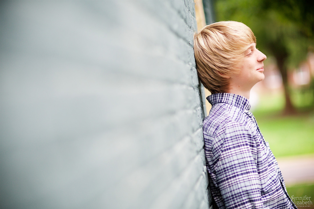 Sam: Senior Portrait Session in Worthington, Ohio