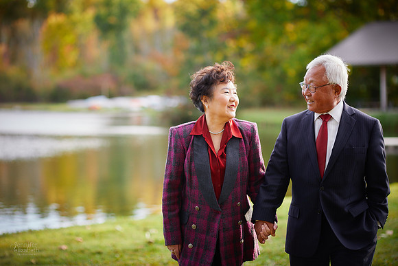 Kyung & Sung: Portrait Session at Hudson Springs Park in Hudson