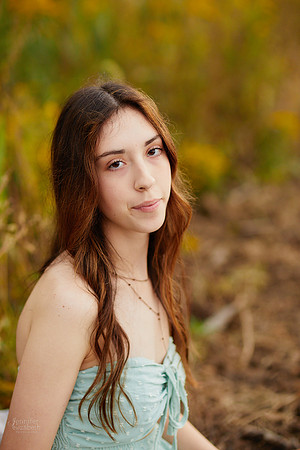 Ella: Senior Session at Maria’s Field of Hope in Avon